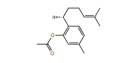 Curcuphenyl acetate